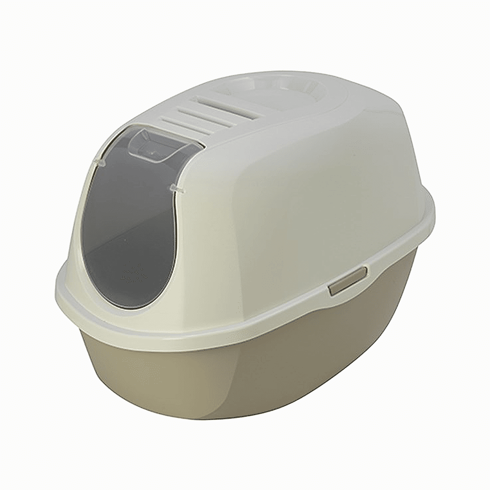 Moderna Smart Cat Kapalı Gri Kedi Tuvaleti (54,5 × 39,1 × 40,3 cm)