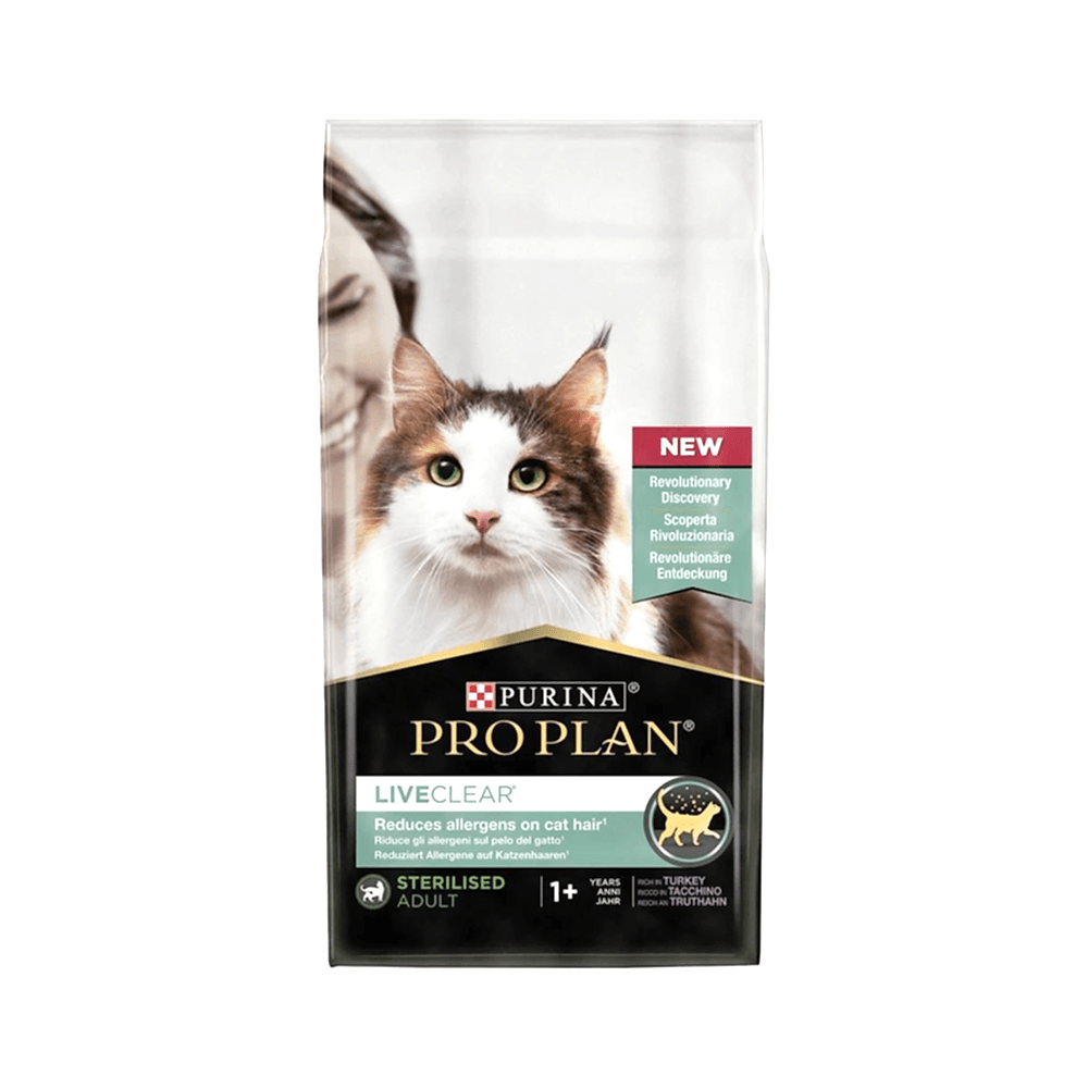 Purina Pro Plan Live Clear Hindi Etli Kısırlaştırılmış Kedi Maması (7 kg)