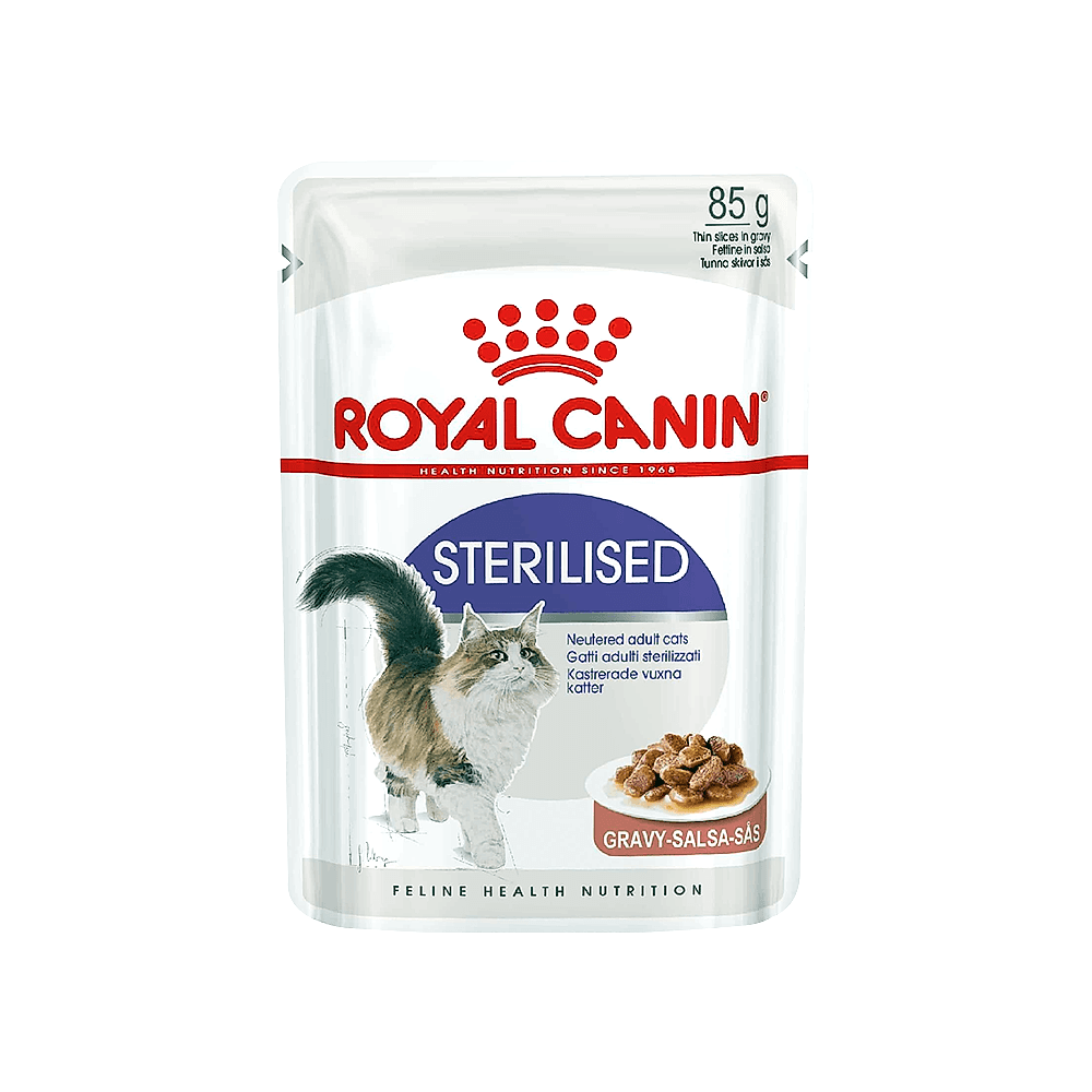 Royal Canin Gravy Kısırlaştırılmış Yetişkin Kedi Pouch Yaş Mama (85 g)
