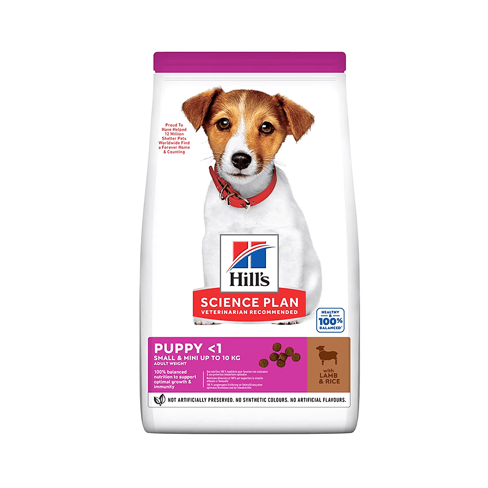 Hill's Science Plan Kuzu Etli ve Pirinçli Küçük Irk Yavru Köpek Maması (1,5 kg)