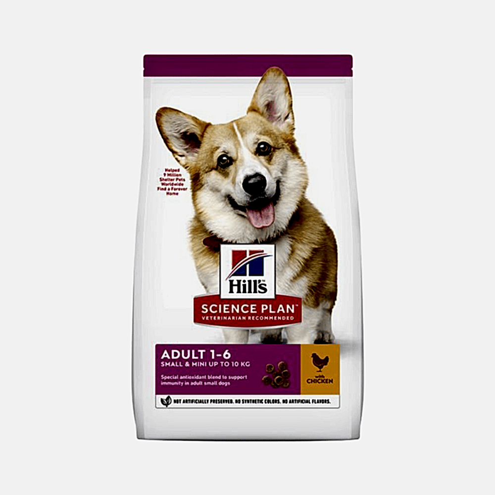 Hill's Science Plan Tavuk Etli Küçük Irk Yetişkin Köpek Maması (1,5 kg)