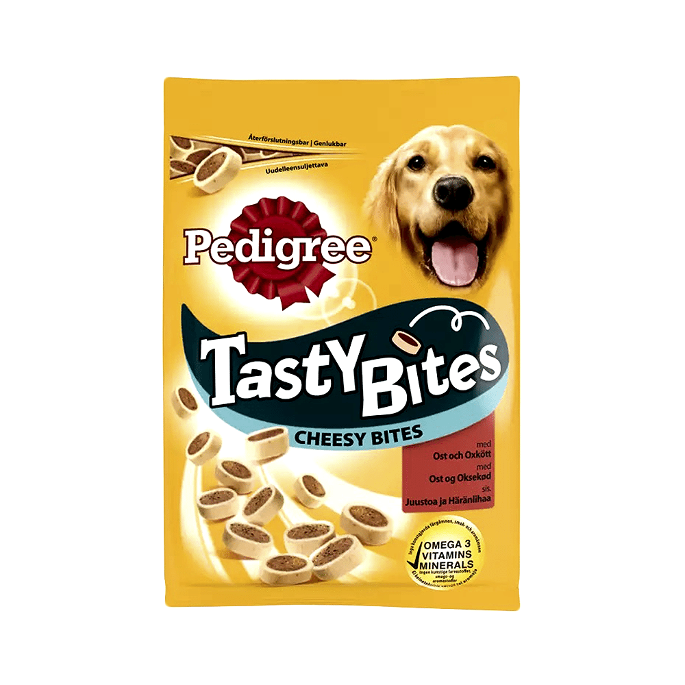 Pedigree Tasty Bites Cheesy Köpek Ödülü (140 g)