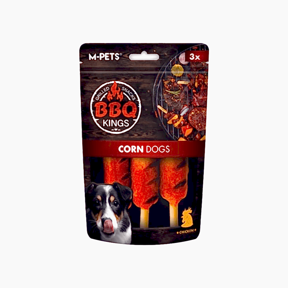 M-Pets BBQ Kings Tavuk Etli Köpek Ödül Maması (90 g)