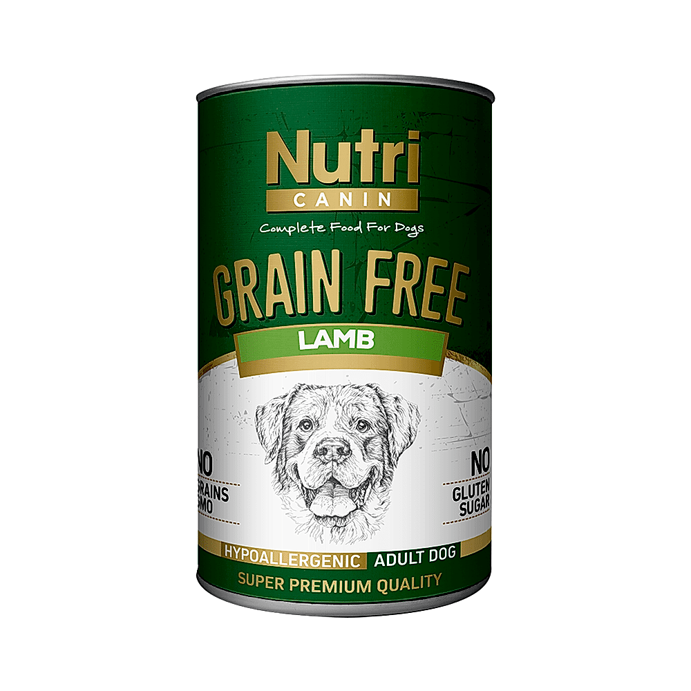 Nutri Canin Tahılsız Kuzu Etli ve Patatesli Köpek Konserve Maması (400 g)