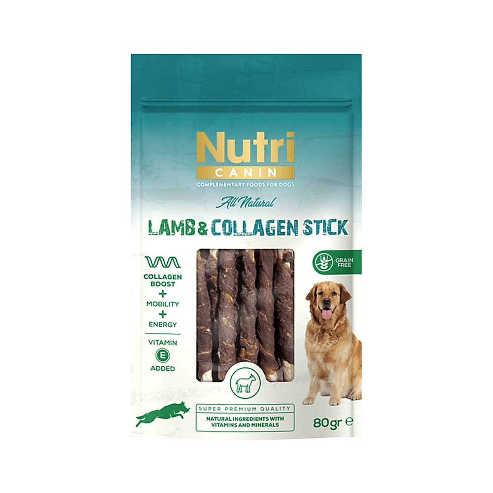 Nutri Canin Lamb & Collagen Stick Köpek Ödülü (80 g)