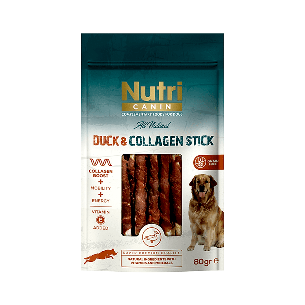 Nutri Canin Duck & Collagen Köpek Ödülü (80 g)