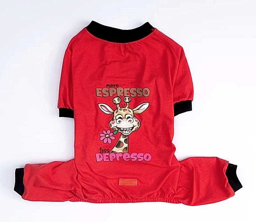 PAWSTAR DEPRESSO PİJAMA TULUM MEDİUM