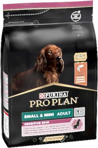 Purina Pro Plan Sensitive Skin Somon Etli Küçük ve Mini Irk Yetişkin Köpek Maması (7 kg)