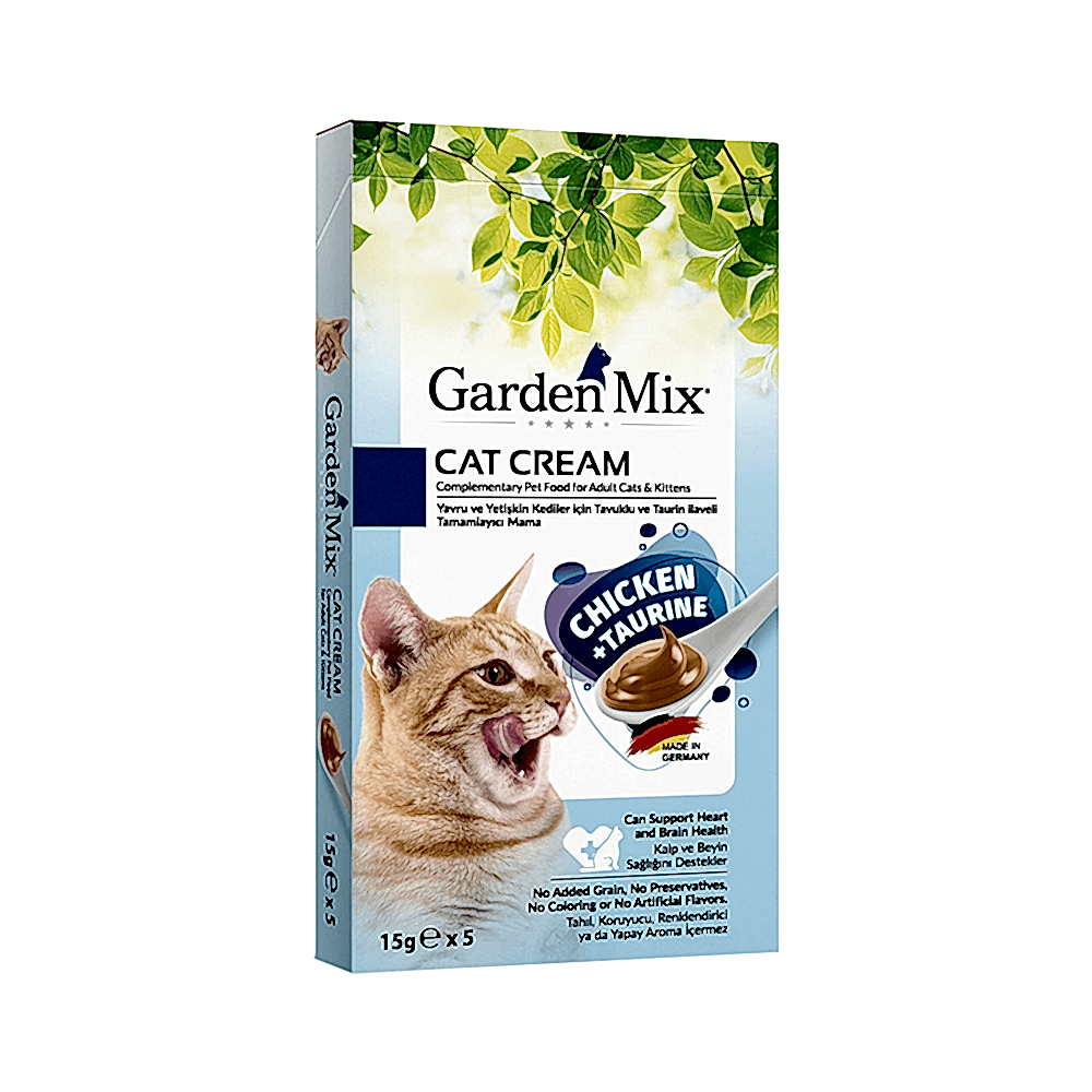 Gardenmix Kedi Ödül Kreması Tavuk + Taurin (5 x15 g)