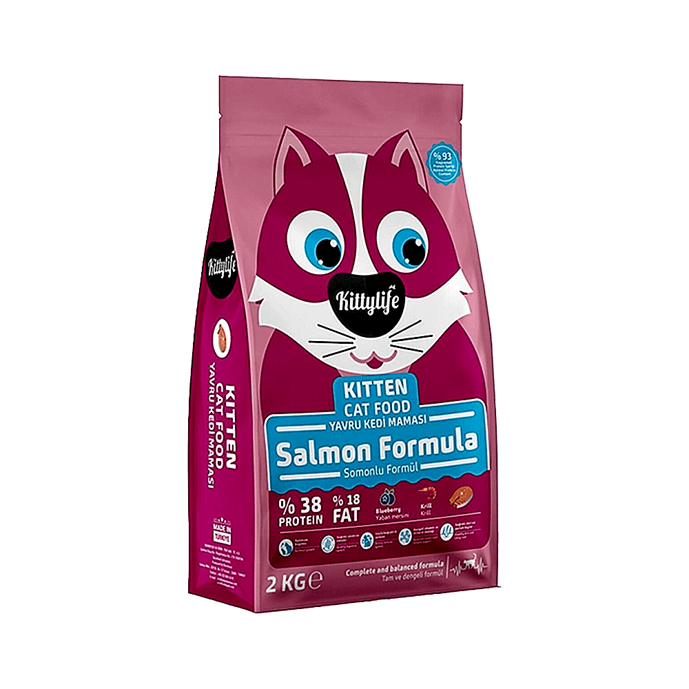 Kittylife Somonlu Yavru Kedi Maması (2 kg)