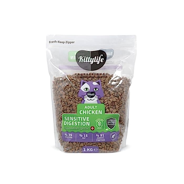 Kitty Life 1Kg Yetişkin Kedi Tavuklu