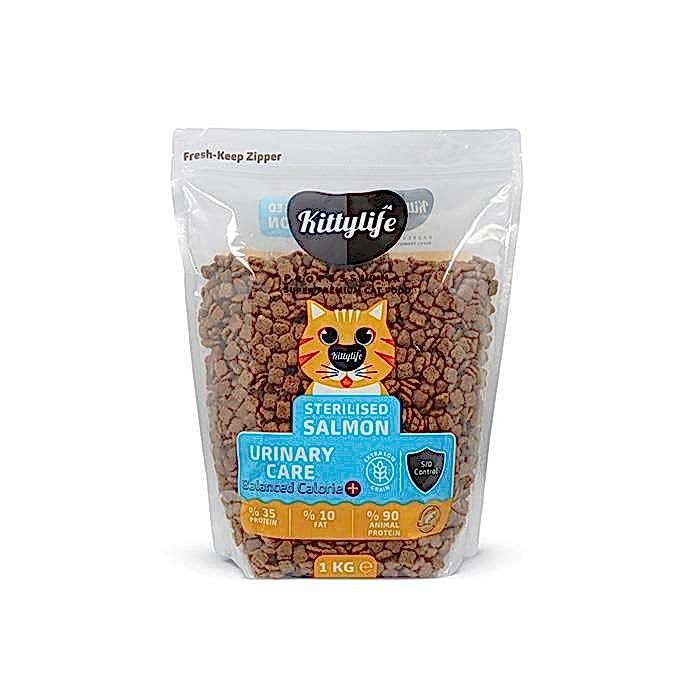 Kitty Life 1Kg Yetişkin Kısır Kedi Somonlu