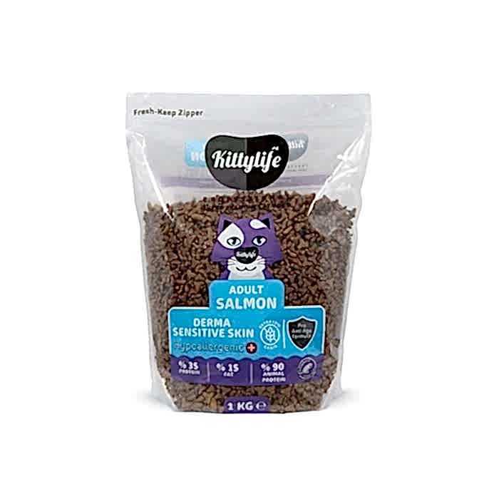 Kitty Life 1Kg Yetişkin Kedi Somonlu