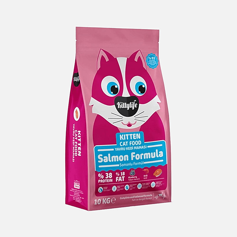 Kittylife Super Premium Kitten Somonlu Yavru Kedi Maması (10 kg)