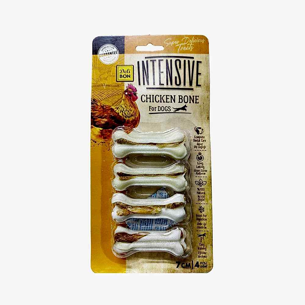 Deli Bon Chicken Deri Pres Kemik (4 x 7 cm)