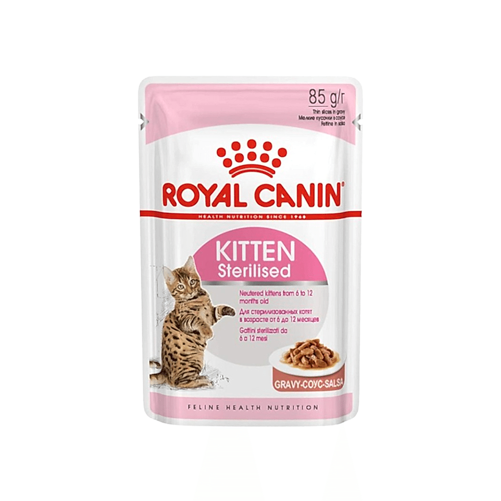 Royal Canin Sterilised Gravy Yavru Kedi Maması (85 g)